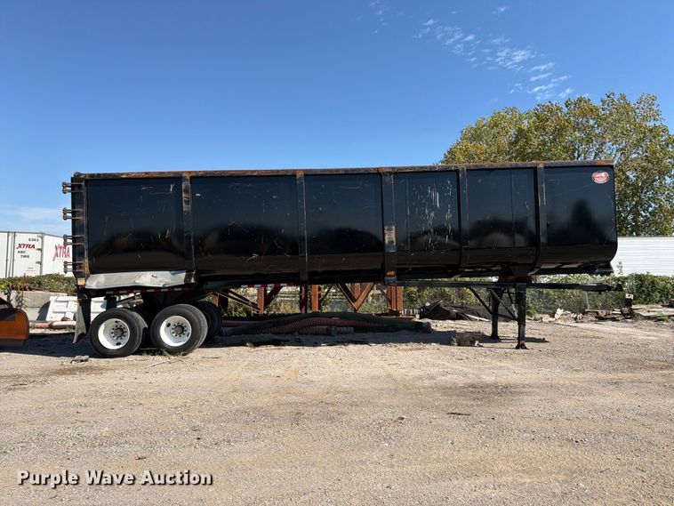 image for item FP4080 2023 Construction Trailer Specialists EHRD 40 end dump trailer