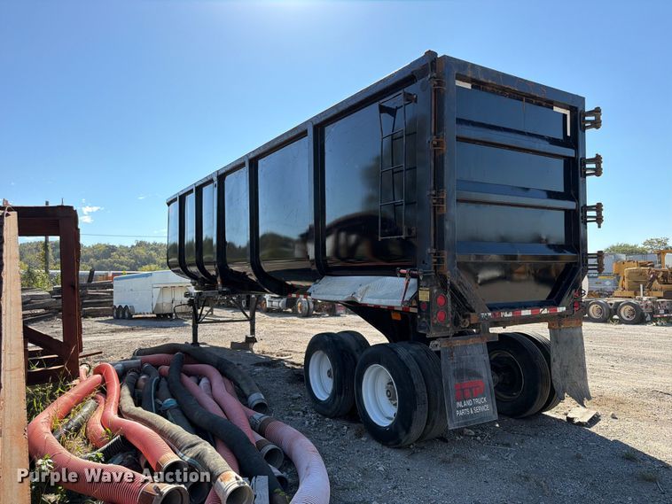 image for item FP4080 2023 Construction Trailer Specialists EHRD 40 end dump trailer