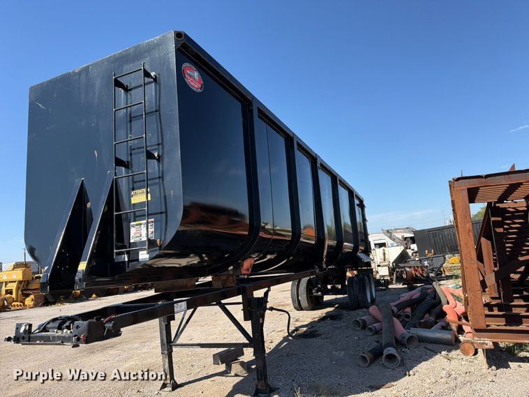 image for item FP4080 2023 Construction Trailer Specialists EHRD 40 end dump trailer