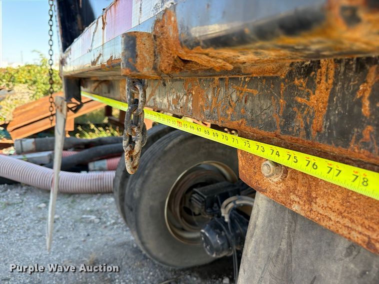 image for item FP4080 2023 Construction Trailer Specialists EHRD 40 end dump trailer