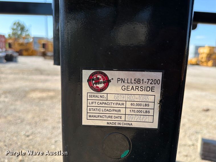 image for item FP4080 2023 Construction Trailer Specialists EHRD 40 end dump trailer