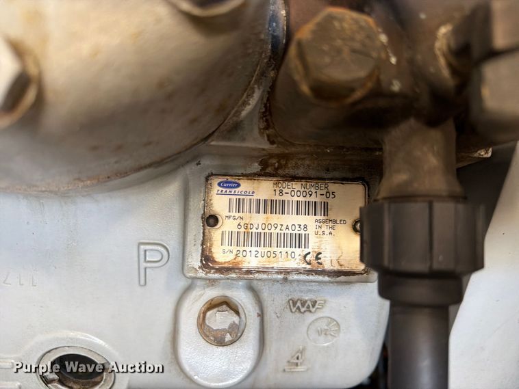 image for item FU4741 2012 Carrier reefer unit