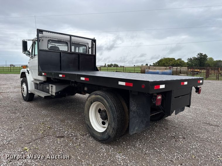 image for item FV2026 2027 Freightliner FL70 flatbed truck
