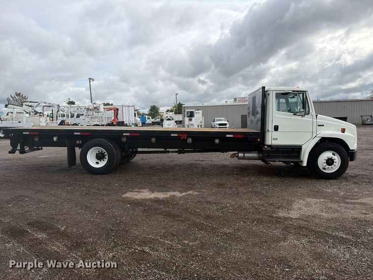 image for item FW3527 2004 Freightliner FL70 flatbed truck