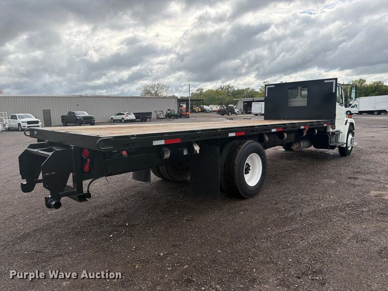 image for item FW3527 2004 Freightliner FL70 flatbed truck