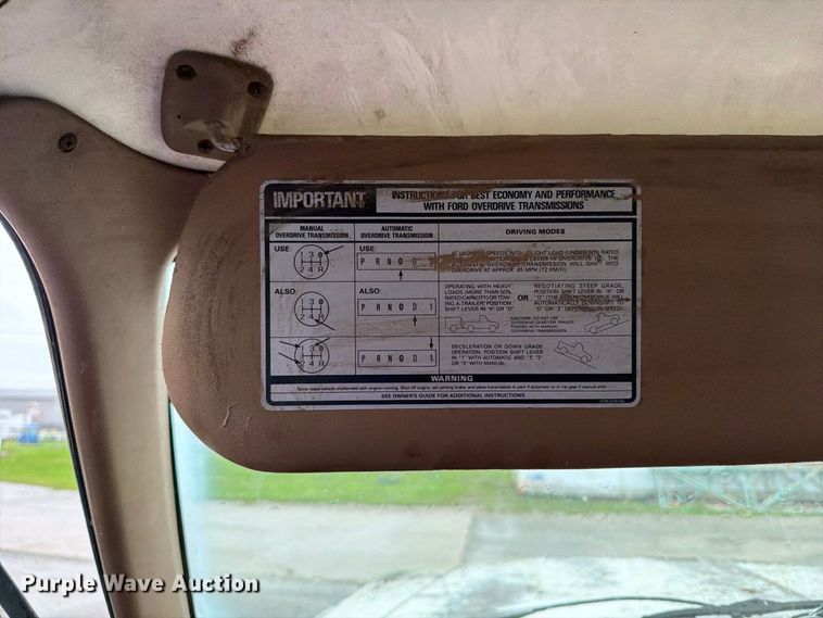 image for item OE9733 1989 Ford F350 dump bed pickup truck