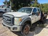 2014 Ford F550 Crew Cab flatbed truck