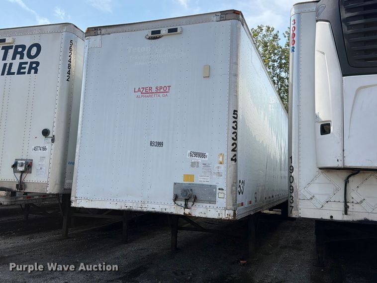 image for item YA4325 2007 Strick dry van trailer