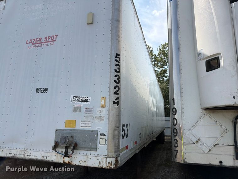 image for item YA4325 2007 Strick dry van trailer