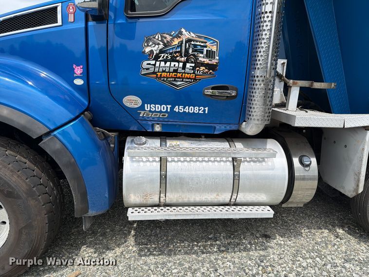 image for item YA4504 2021 Kenworth T880 dump truck
