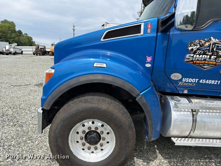 image for item YA4504 2021 Kenworth T880 dump truck