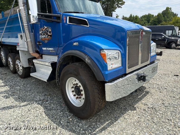 image for item YA4504 2021 Kenworth T880 dump truck