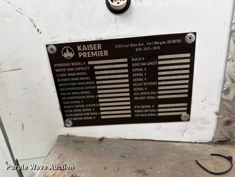 image for item YA4511 2023 Kenworth T880 hydrovac truck