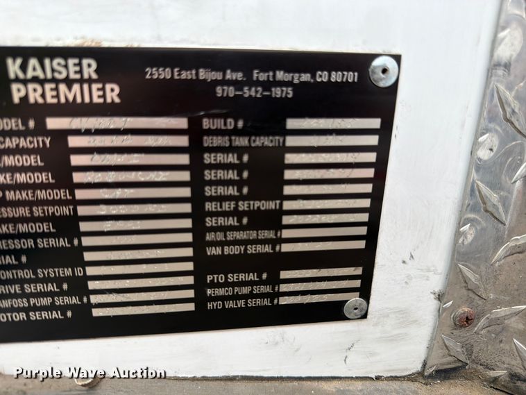 image for item YA4511 2023 Kenworth T880 hydrovac truck