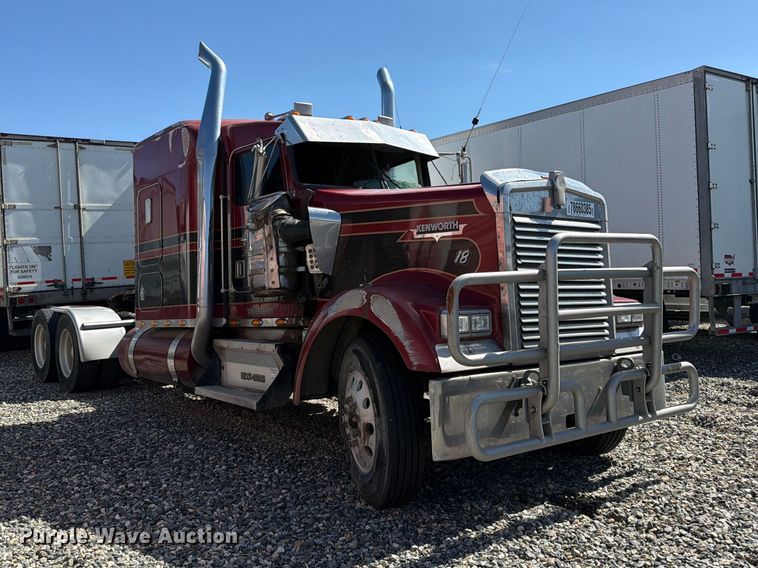 image for item YA4836 1996 Kenworth W900 semi truck