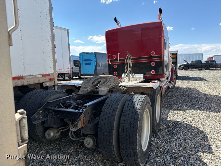 image for item YA4836 1996 Kenworth W900 semi truck