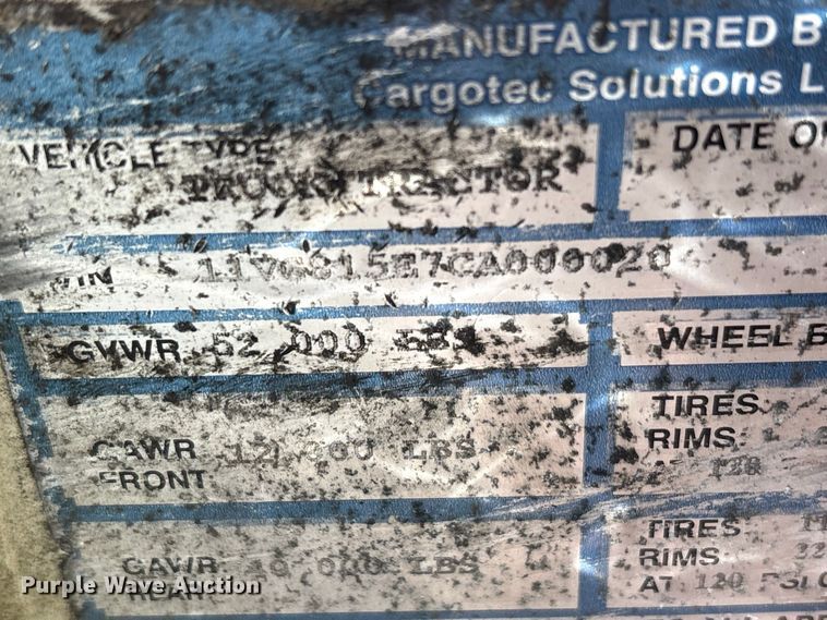 image for item YA5046 2012 Kalmar Ottawa yard truck