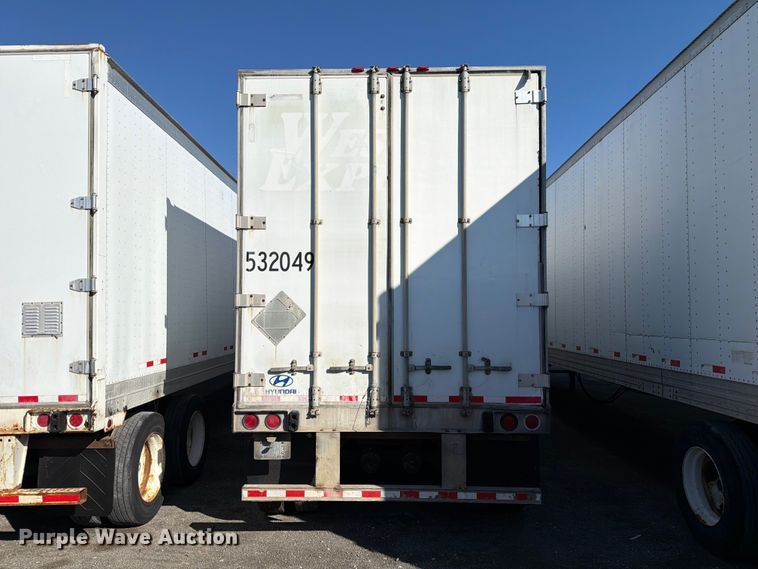 image for item YA5323 2004 Hyundai V12530152-AJS dry van trailer
