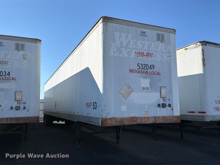 image for item YA5323 2004 Hyundai V12530152-AJS dry van trailer