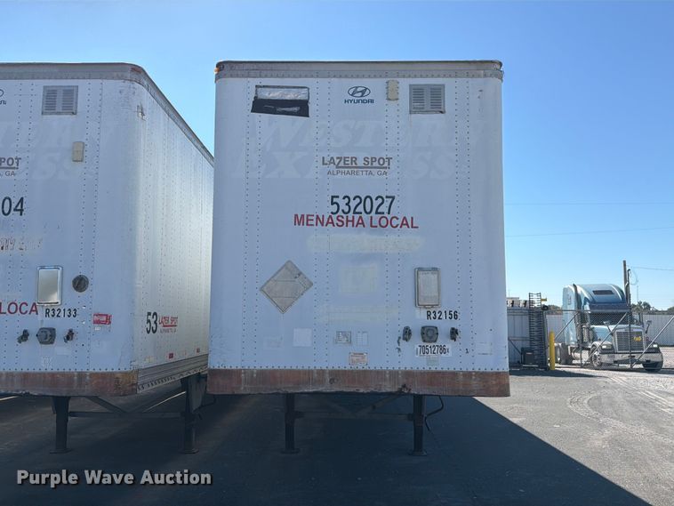 image for item YA5325 2004 Hyundai V12530152-AJS dry van trailer