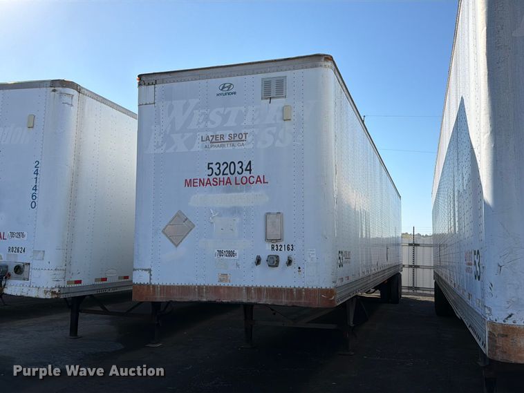 image for item YA5326 2004 Hyundai V12530152-AJS dry van trailer