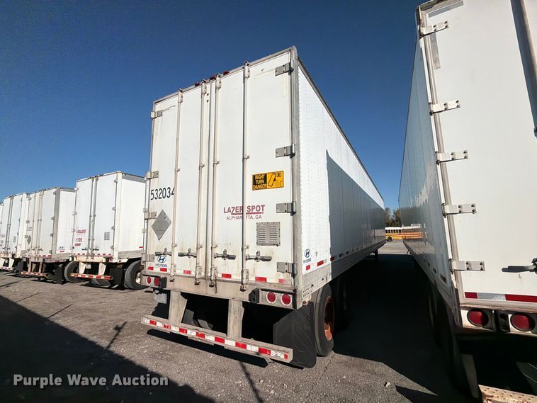 image for item YA5326 2004 Hyundai V12530152-AJS dry van trailer