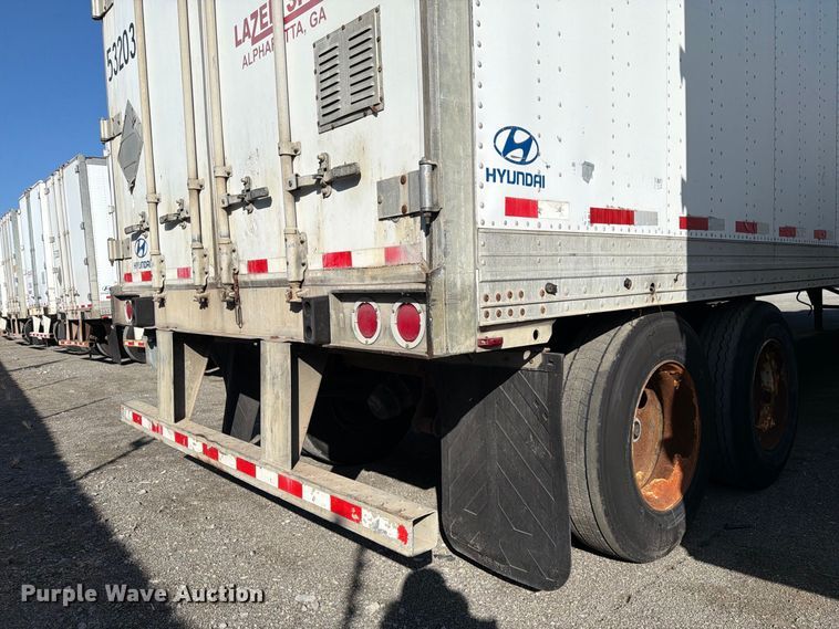 image for item YA5326 2004 Hyundai V12530152-AJS dry van trailer