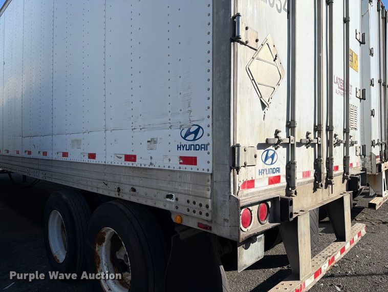 image for item YA5326 2004 Hyundai V12530152-AJS dry van trailer