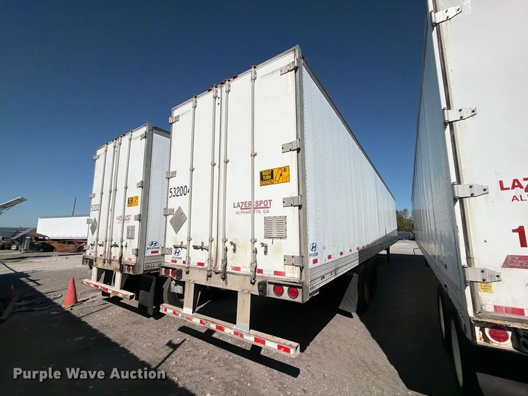 image for item YA5327 2004 Hyundai V12530152-AJS dry van trailer