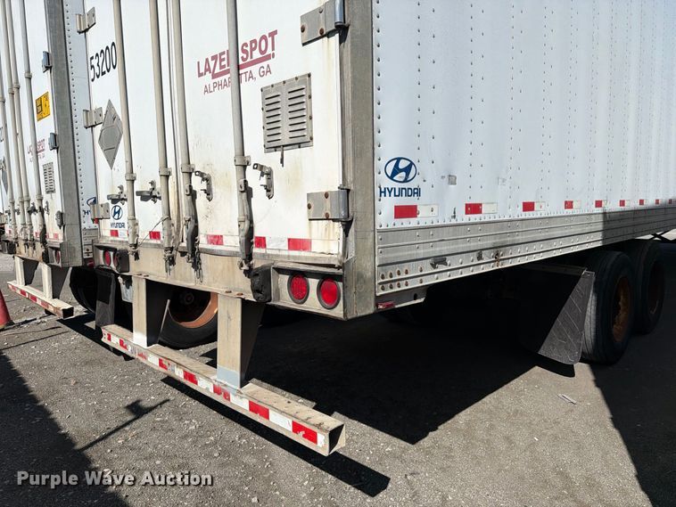 image for item YA5327 2004 Hyundai V12530152-AJS dry van trailer