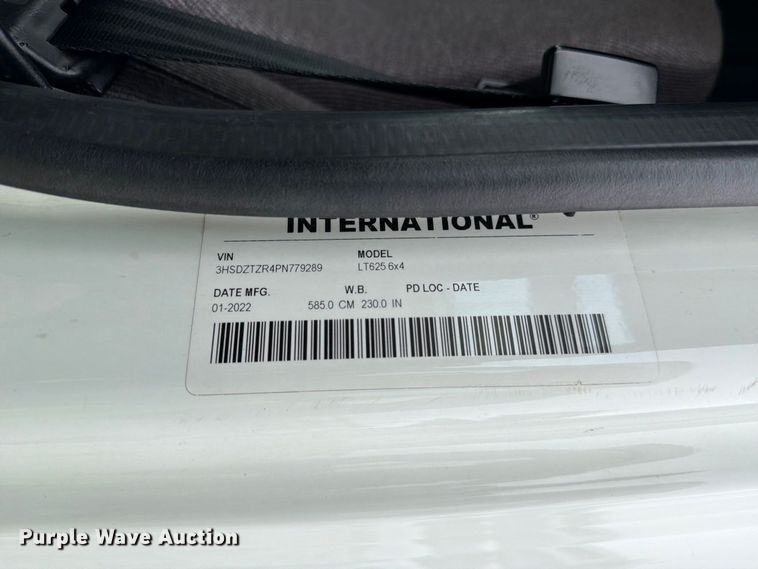 image for item YA5409 2023 International LT625 semi truck