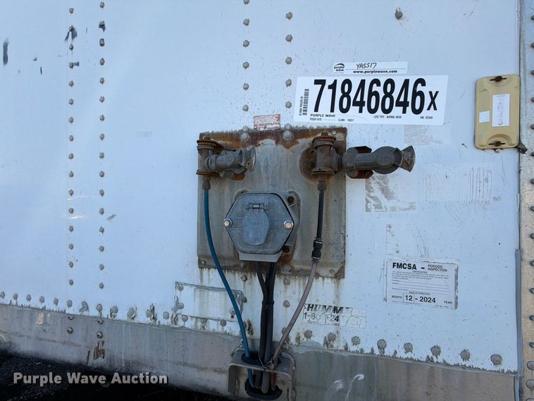 image for item YA5517 2005 Wabash DVCVHPC dry van trailer