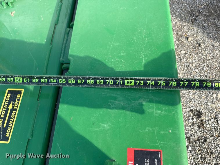 image for item DT6740 2021 John Deere FC10R batwing rotary mower