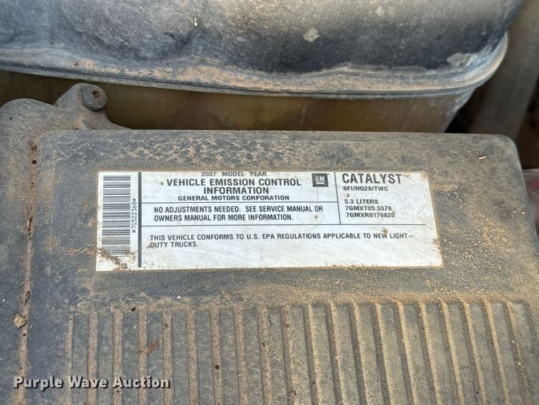 image for item DT6744 2007 Chevrolet Silverado 1500 Crew Cab pickup truck