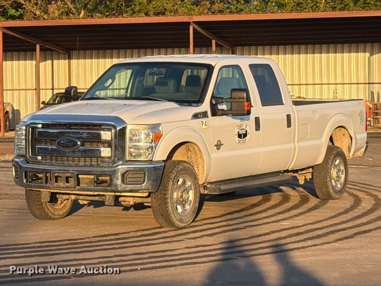 image for item DU1577 2014 Ford F350 Super Duty Crew Cab pickup truck