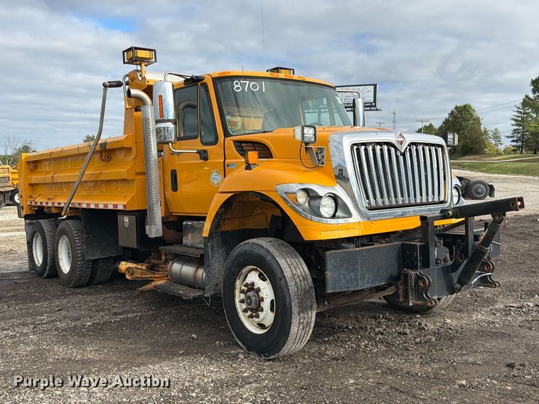 image for item DZ4947 2012 International 7500 dump truck