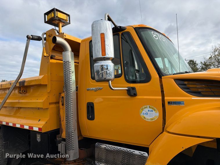 image for item DZ4947 2012 International 7500 dump truck