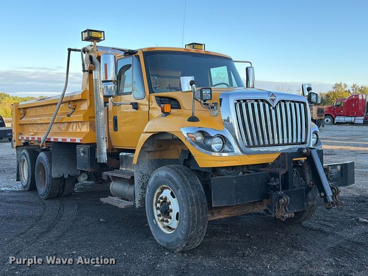 image for item DZ4948 2014 International 7500 dump truck