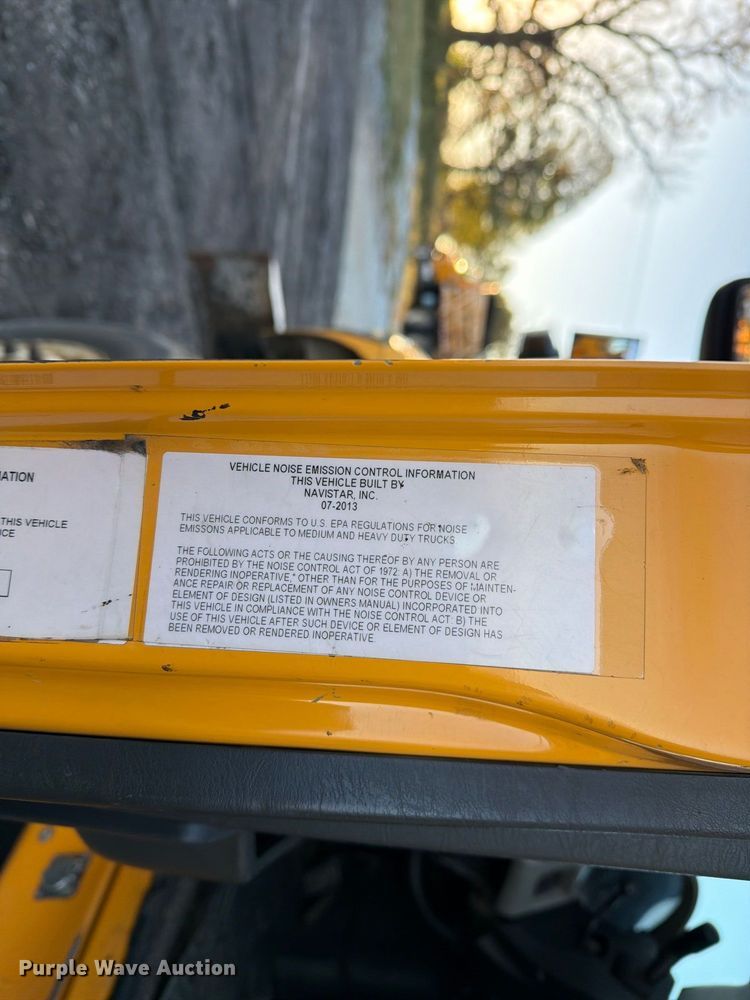 image for item DZ4948 2014 International 7500 dump truck
