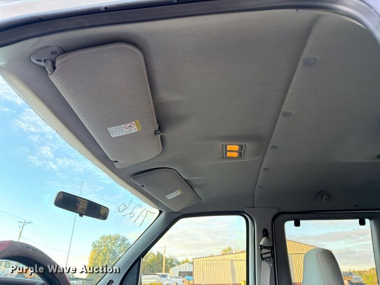 image for item DZ4949 1999 Ford  E350 Super Duty XLT utility van and falling weight deflectometer trailer
