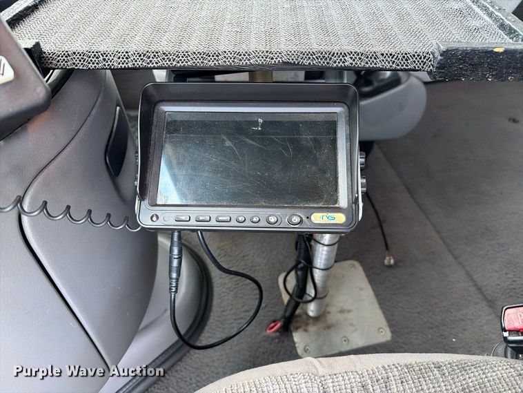 image for item DZ4949 1999 Ford  E350 Super Duty XLT utility van and falling weight deflectometer trailer