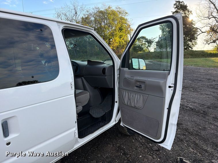 image for item DZ4949 1999 Ford  E350 Super Duty XLT utility van and falling weight deflectometer trailer