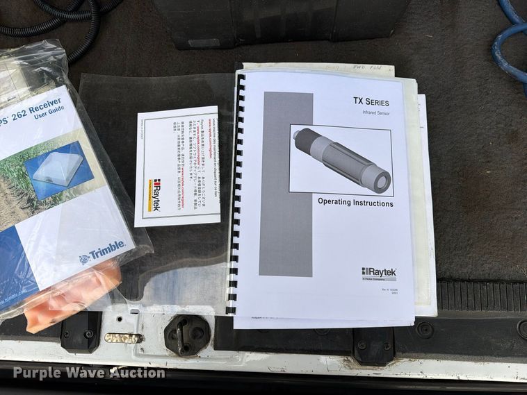 image for item DZ4949 1999 Ford  E350 Super Duty XLT utility van and falling weight deflectometer trailer