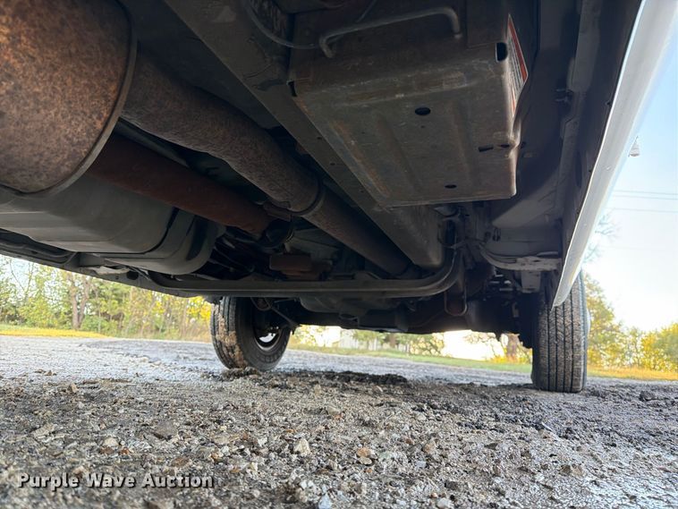 image for item DZ4949 1999 Ford  E350 Super Duty XLT utility van and falling weight deflectometer trailer