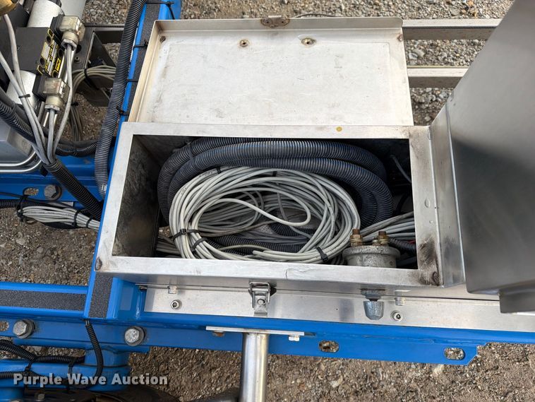 image for item DZ4949 1999 Ford  E350 Super Duty XLT utility van and falling weight deflectometer trailer