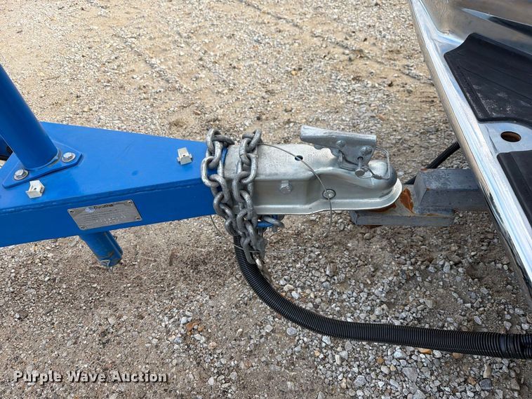 image for item DZ4949 1999 Ford  E350 Super Duty XLT utility van and falling weight deflectometer trailer