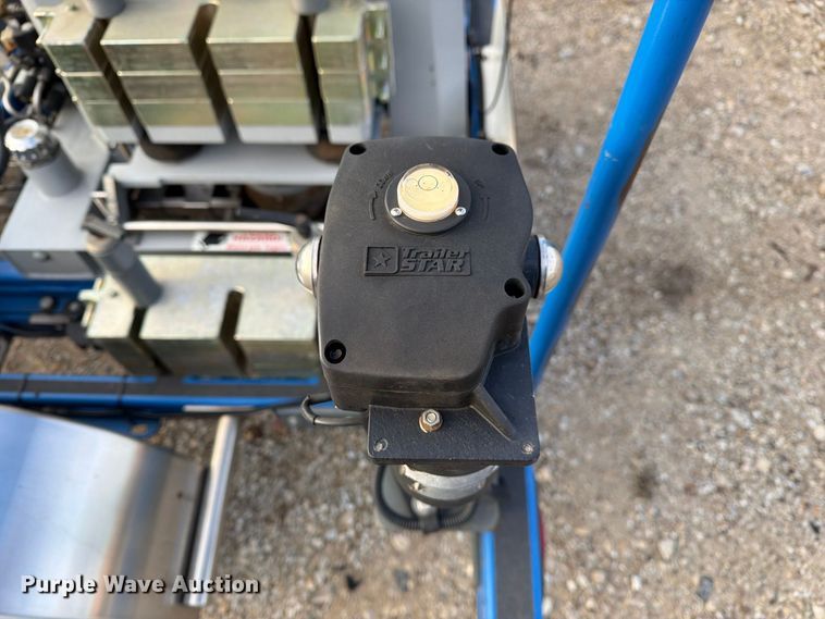 image for item DZ4949 1999 Ford  E350 Super Duty XLT utility van and falling weight deflectometer trailer