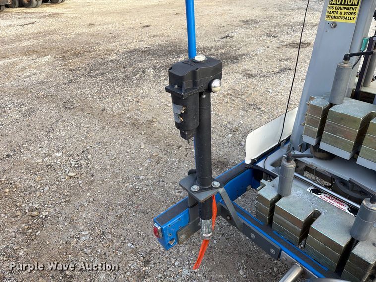 image for item DZ4949 1999 Ford  E350 Super Duty XLT utility van and falling weight deflectometer trailer