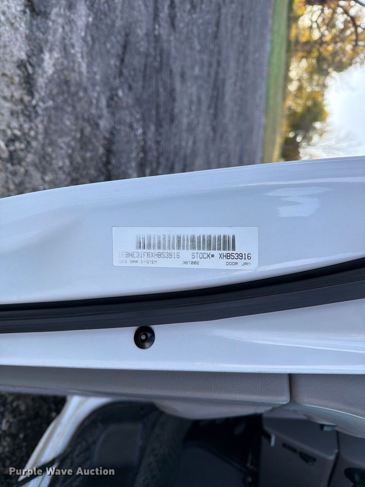 image for item DZ4949 1999 Ford  E350 Super Duty XLT utility van and falling weight deflectometer trailer