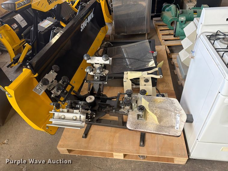 image for item EI7805 Screen print press